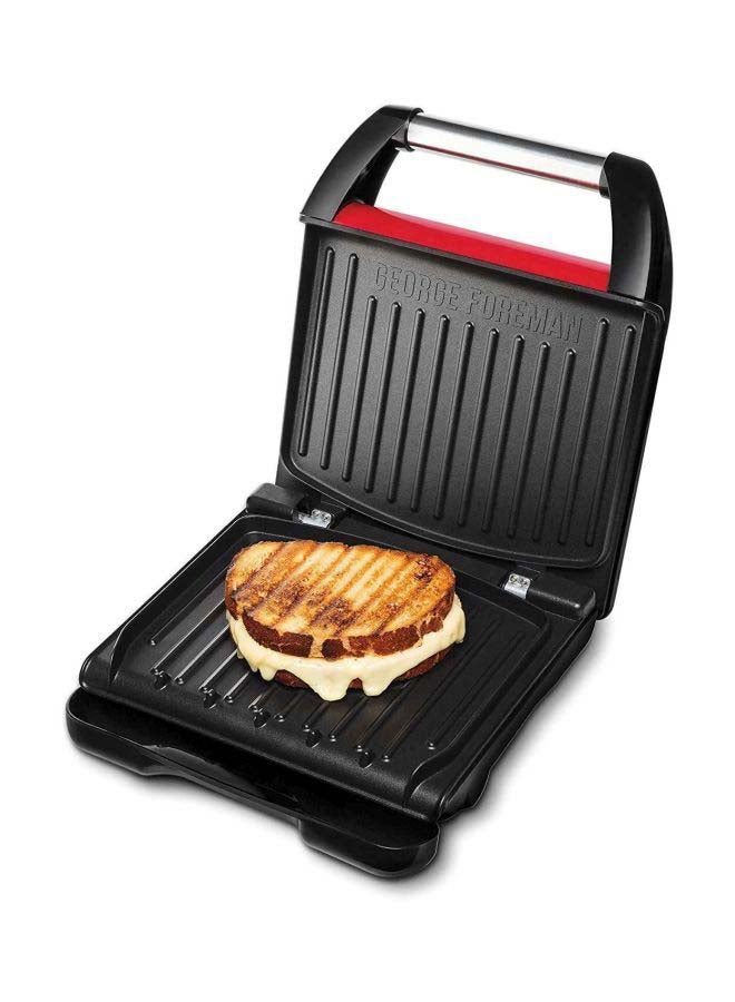 Russell Hobbs - Medium Electric Indoor Grill, 75cm Cord, Non-Stick, Adjustable Cooking Options 1650 W 25040 Red/Black - Image 1