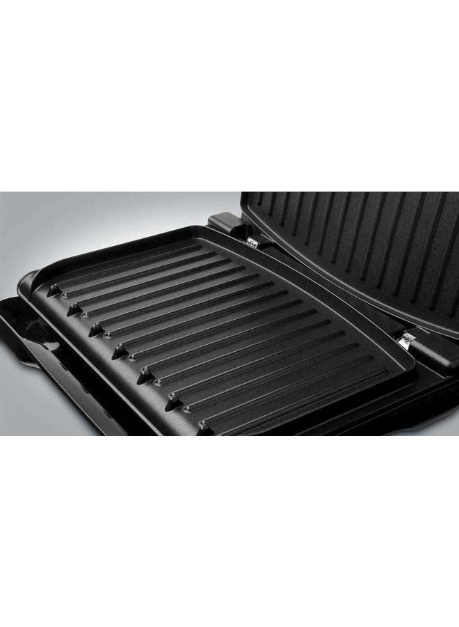 Russell Hobbs - Medium Electric Indoor Grill, 75cm Cord, Non-Stick, Adjustable Cooking Options 1650 W 25040 Red/Black - Image 1