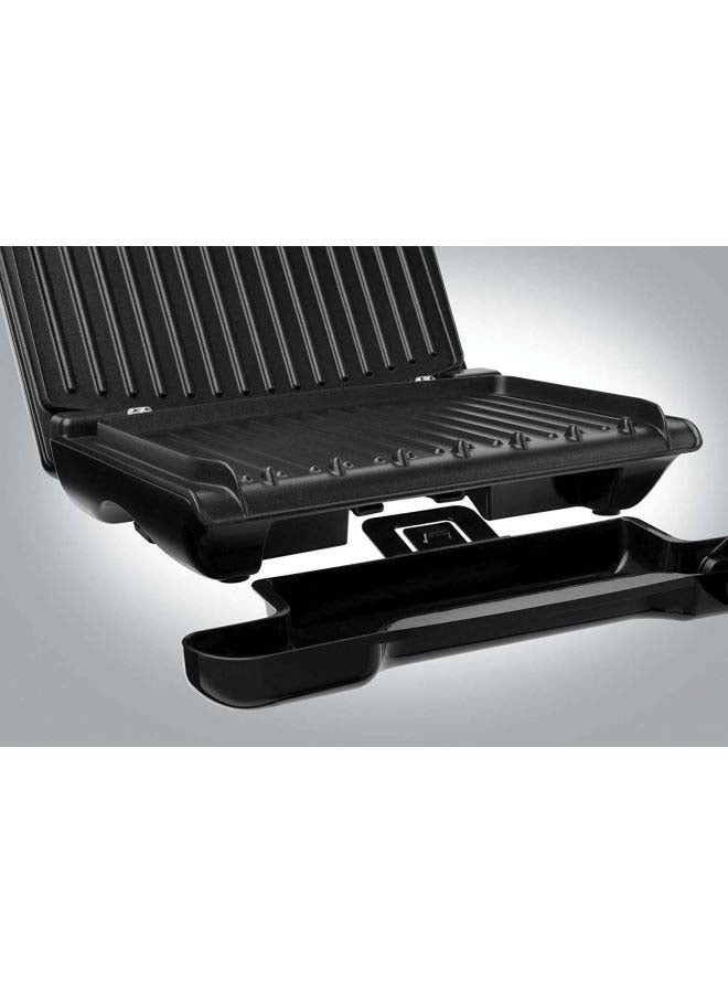 Russell Hobbs - Medium Electric Indoor Grill, 75cm Cord, Non-Stick, Adjustable Cooking Options 1650 W 25040 Red/Black - Image 1