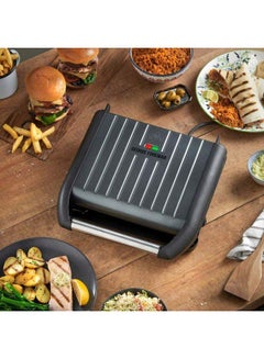 Russell Hobbs Electric Indoor Grill Medium, Stainless Steel Family Grill 1650 W 25041 Grey/Silver  - Image 3