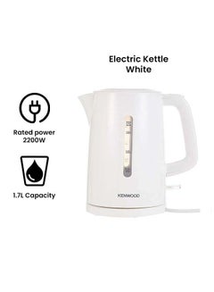 KENWOOD Kettle, Removable Mesh Filter, Plastic, 1.7 L 2200 W ZJP00.000WH White  - Image 2