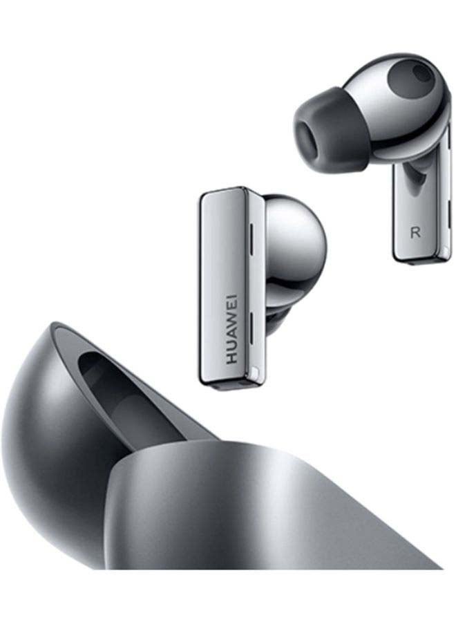 HUAWEI - FreeBuds Pro Wireless In-Ear Earbuds With Charging Case Silver Frost - Image 1