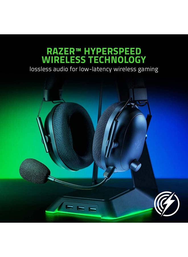 RAZER - Razer BlackShark V2 Pro Wireless Gaming Headset: THX 7.1 Spatial Surround Sound - 50mm Drivers - Detachable Mic - for PC, PS5, PS4, Switch, Black - Image 1