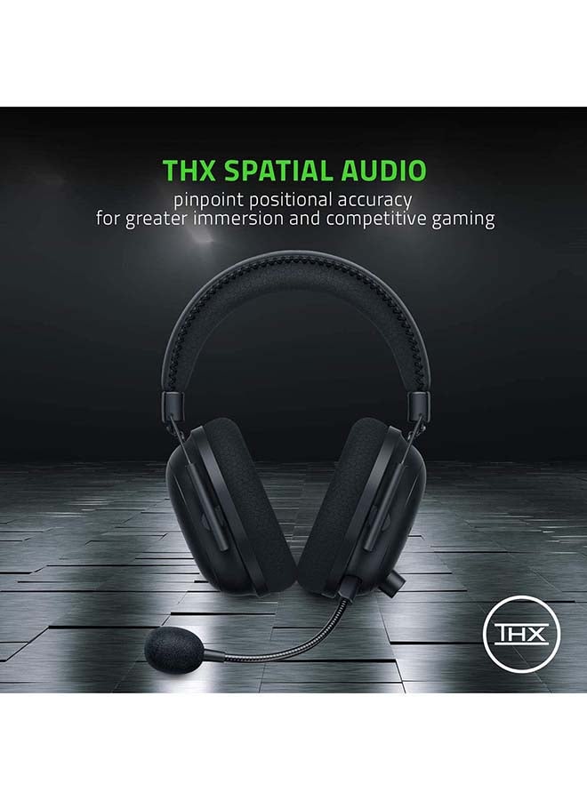 RAZER - Razer BlackShark V2 Pro Wireless Gaming Headset: THX 7.1 Spatial Surround Sound - 50mm Drivers - Detachable Mic - for PC, PS5, PS4, Switch, Black - Image 1