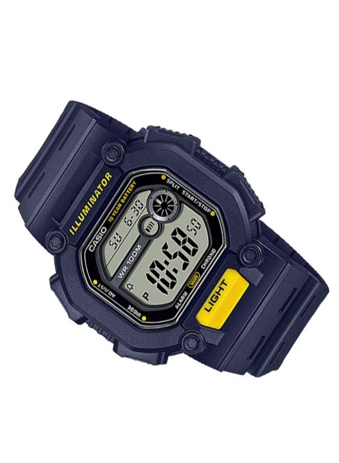 CASIO Illuminator Digital Watch W-737H-2AVDF - 46 mm - Navy  - Image 5