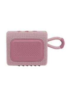 JBL Go 3 Portable Wireless Speaker, High Quality Sound - 5H Battery - Ipx Waterproof - Audio Cable Input Pink  - Image 2