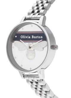 OLIVIA BURTON Women's Varsity  White & Bee & Stone Dial Watch - OB16VS07  - Image 2