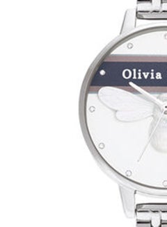 OLIVIA BURTON Women's Varsity  White & Bee & Stone Dial Watch - OB16VS07  - Image 5