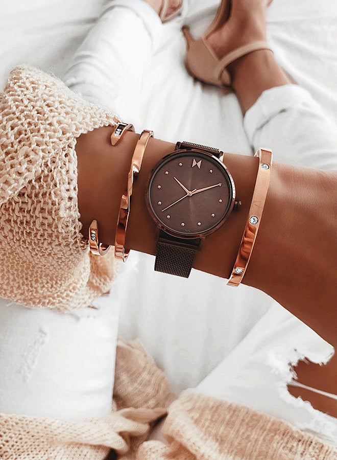 MVMT Women's DOT  Purple Dial Watch - 28000032-D - Image 4