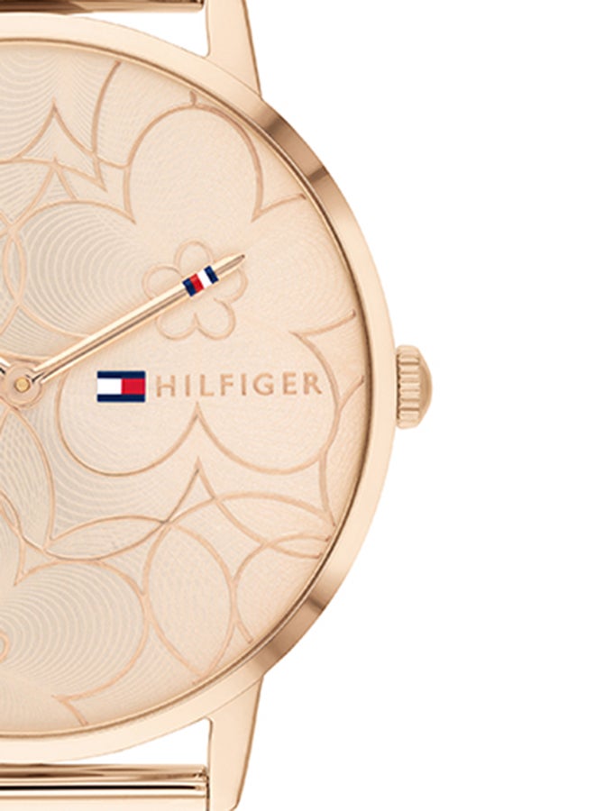 TOMMY HILFIGER Women's Alex  Carnation Gold Dial Watch - 1782369 - Image 5