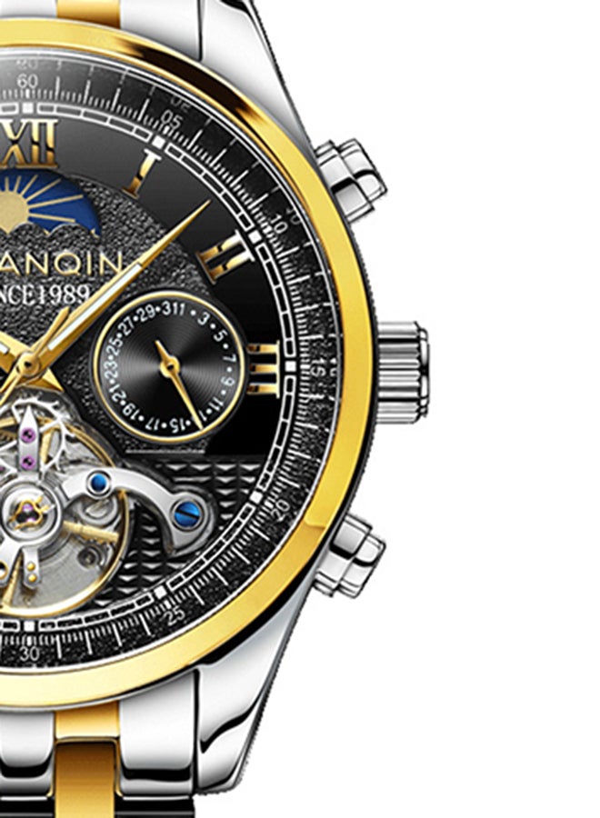 جوانكين ساعة يد ميكانيكية للأعمال متعددة الوظائف طراز GJ1612205 للرجال - Image 5