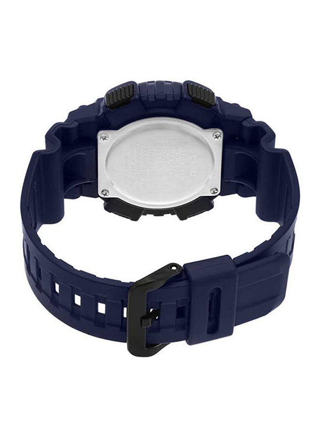 CASIO - Men's Resin Analog And Digital Watch AEQ-110W-2AVDF - Image 1