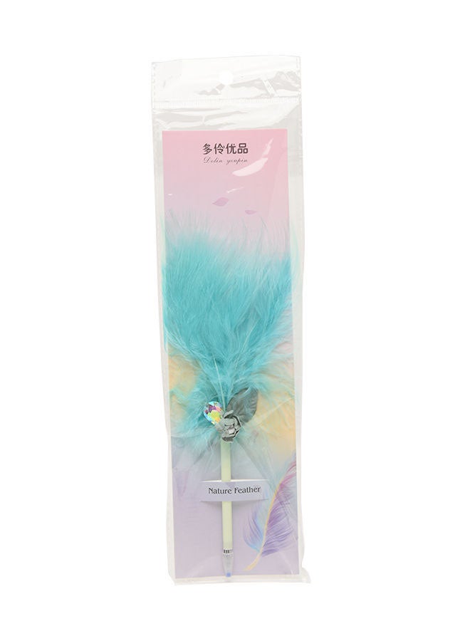 Dollar Plus - Cute Gift Pen With Feather multicolour - Image 1