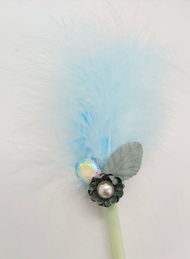 Dollar Plus - Cute Gift Pen With Feather multicolour - Image 1