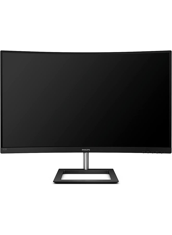 Philips - 32 inch Super-Curved Frameless Full HD VA Monitor, Adaptive-Sync 75Hz, VESA 322E1C Black - Image 1