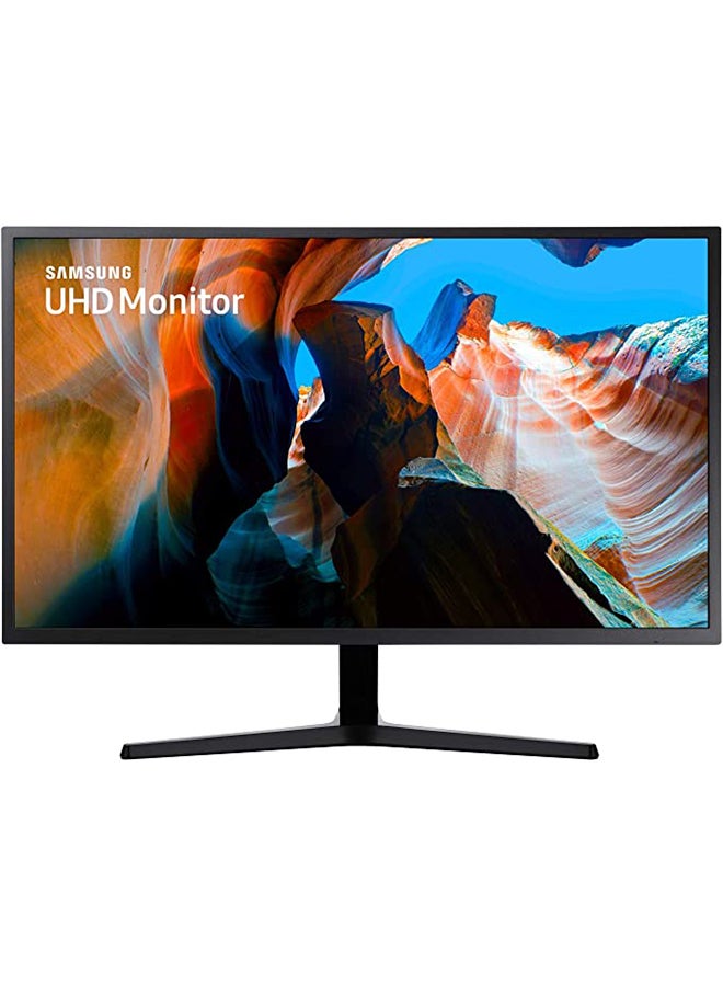 سامسونج شاشة أعمال 32 بوصة 4K UHD، ألوان 1B، 60 هرتز، 4 مللي ثانية، شاشة مزدوجة، شاشة كمبيوتر محمول، متوافقة مع حامل الشاشة/الناهض/التركيب، AMD FreeSync، الألعاب، HDMI، DP، أسود  - Image 1