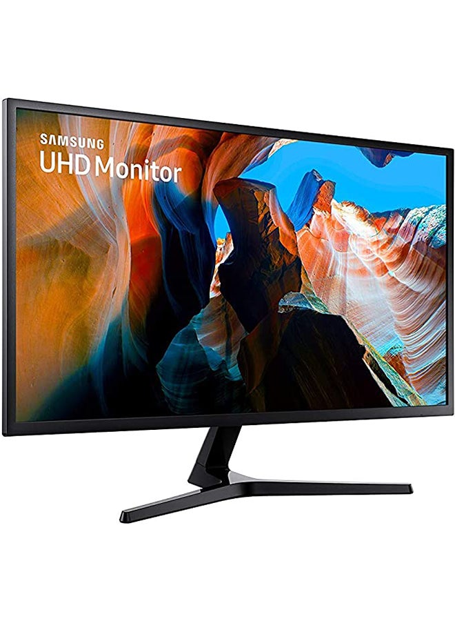 سامسونج شاشة أعمال 32 بوصة 4K UHD، ألوان 1B، 60 هرتز، 4 مللي ثانية، شاشة مزدوجة، شاشة كمبيوتر محمول، متوافقة مع حامل الشاشة/الناهض/التركيب، AMD FreeSync، الألعاب، HDMI، DP، أسود  - Image 2