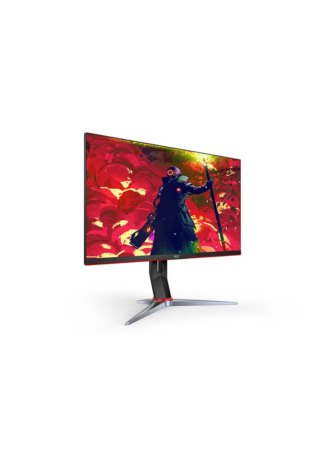 AOC - 27G2SE 27-Inch (VA) Gaming Monitor , 1920 × 1080(FHD), 165Hz, 1ms, HDR Mode ,VGA × 1 / HDMI 1.4 × 2 / DisplayPort 1.2 × 1 , AdaptiveSync Black & Red - Image 1