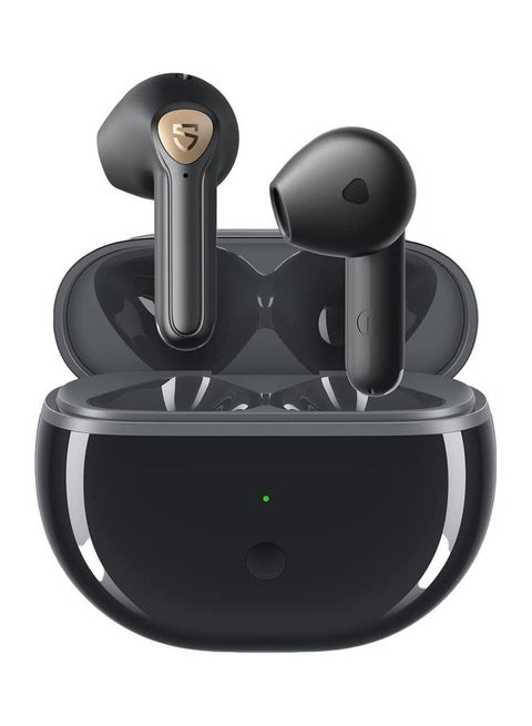 Air3 Deluxe HS Semi In-Ear Headphones Wireless Earbuds With Hi-Res Audio Black