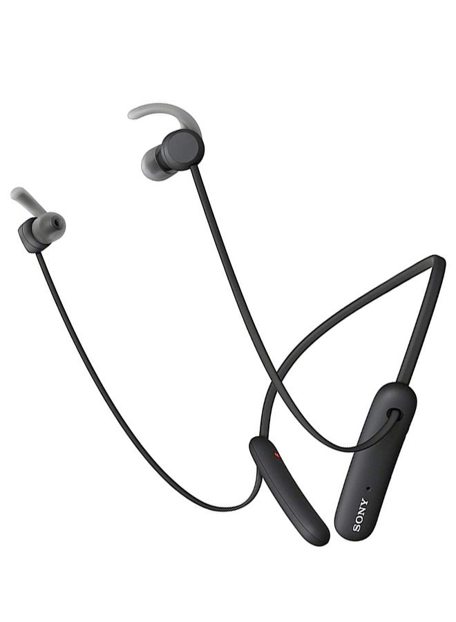 Sony - WI-SP510 Bluetooth In-Ear Headphones With Mic Black - Image 1
