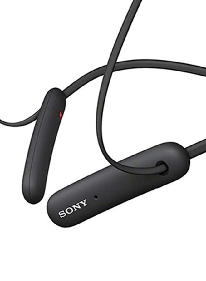 Sony - WI-SP510 Bluetooth In-Ear Headphones With Mic Black - Image 1