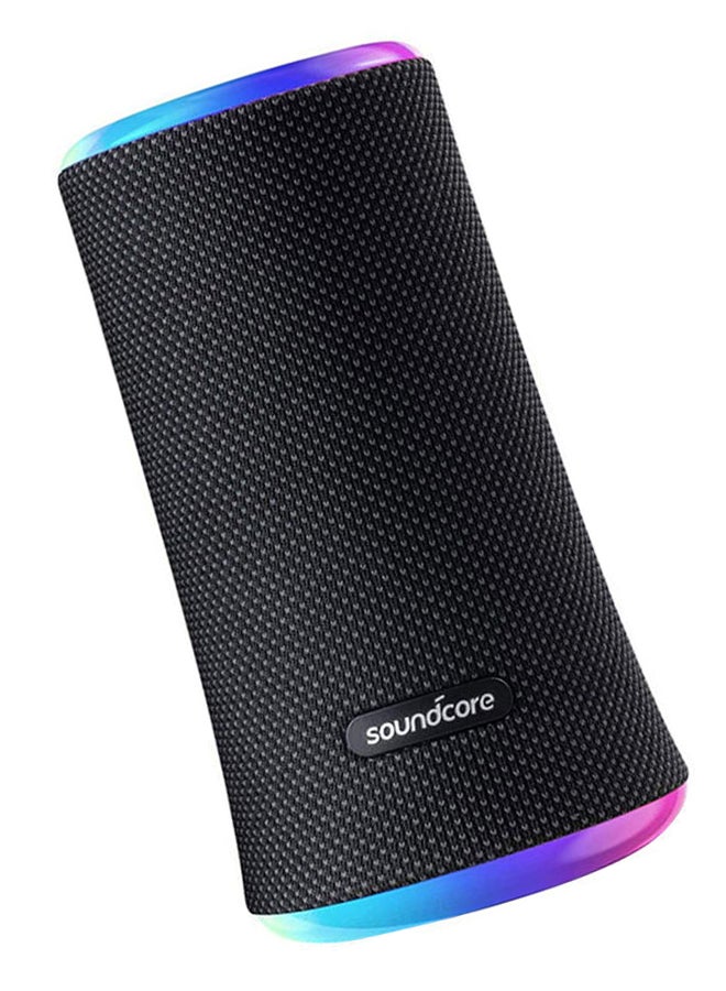 Soundcore - Flare 2 Bluetooth Speaker, with IPX7 Waterproof Protection and 360° Sound, 20W Wireless Speaker with PartyCast, EQ Adjustment, and 12-Hour Playtime Black - Image 1