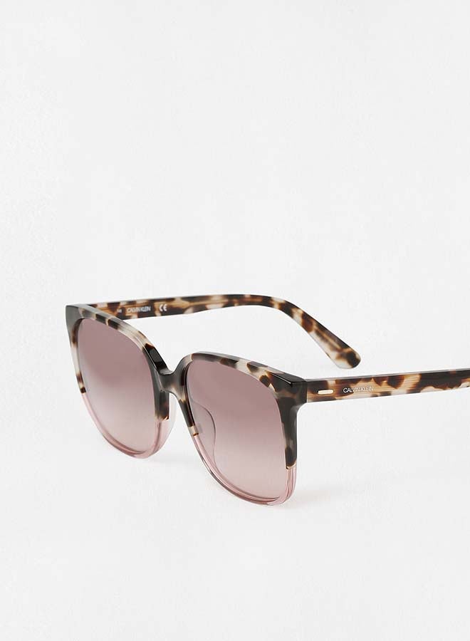 CALVIN KLEIN - Women's Tortoiseshell Frame Sunglasses - Image 1