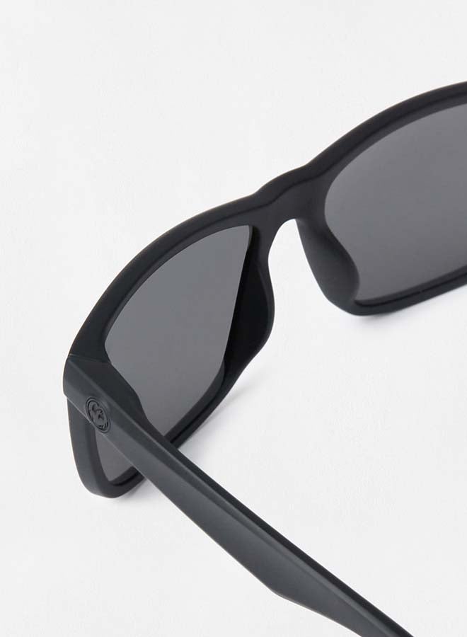 دراجون نظارة شمسية بإطار كامل مستطيل معدل محقون طراز DR Meridien LL-002-5717 للرجال - Image 2