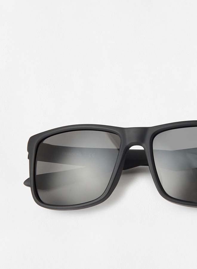 دراجون نظارة شمسية بإطار كامل مستطيل معدل محقون طراز DR Meridien LL-002-5717 للرجال - Image 4