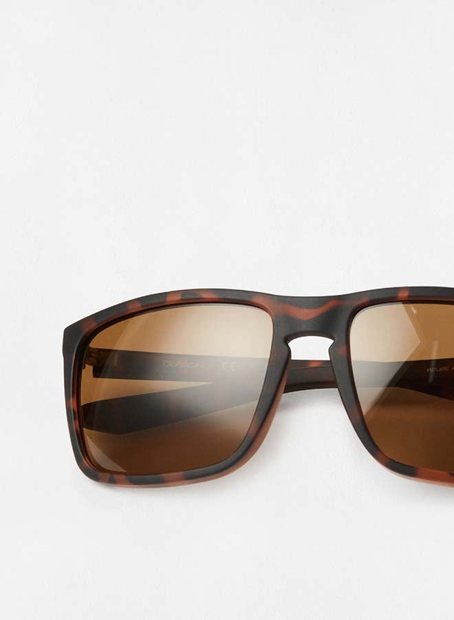 دراجون نظارة شمسية بإطار مستطيل للرجال - Image 4