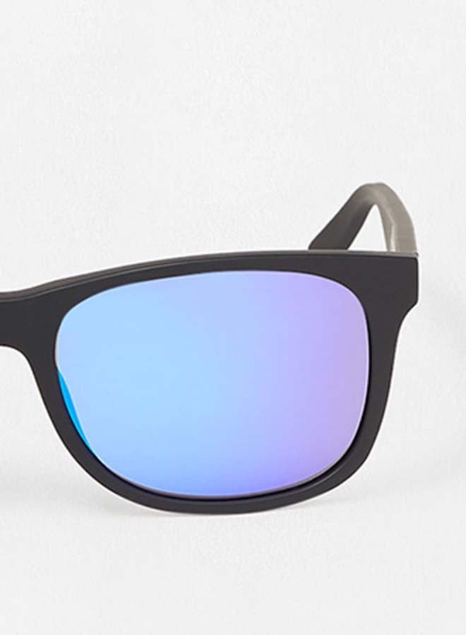 Dragon Men's Full Rim Injected Modified Rectangle Sunglasses DR EDEN LL ION-003-5618  - Image 5