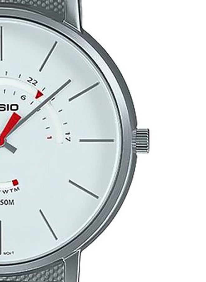 كاسيو ساعة يد طراز MTP-B105M-7AVDF - 50 مم - فضي للرجال - Image 5