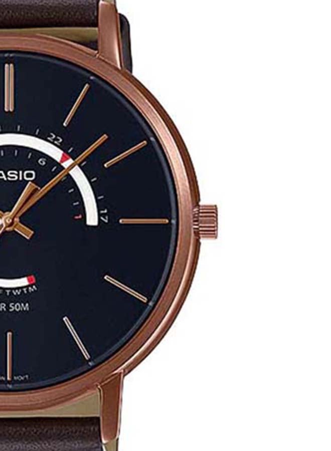 CASIO Men's Wrist Watch MTP-B105RL-1AVDF - 50 mm - Brown - Image 3