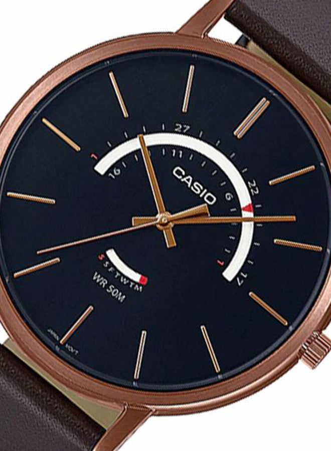 CASIO Men's Wrist Watch MTP-B105RL-1AVDF - 50 mm - Brown - Image 2