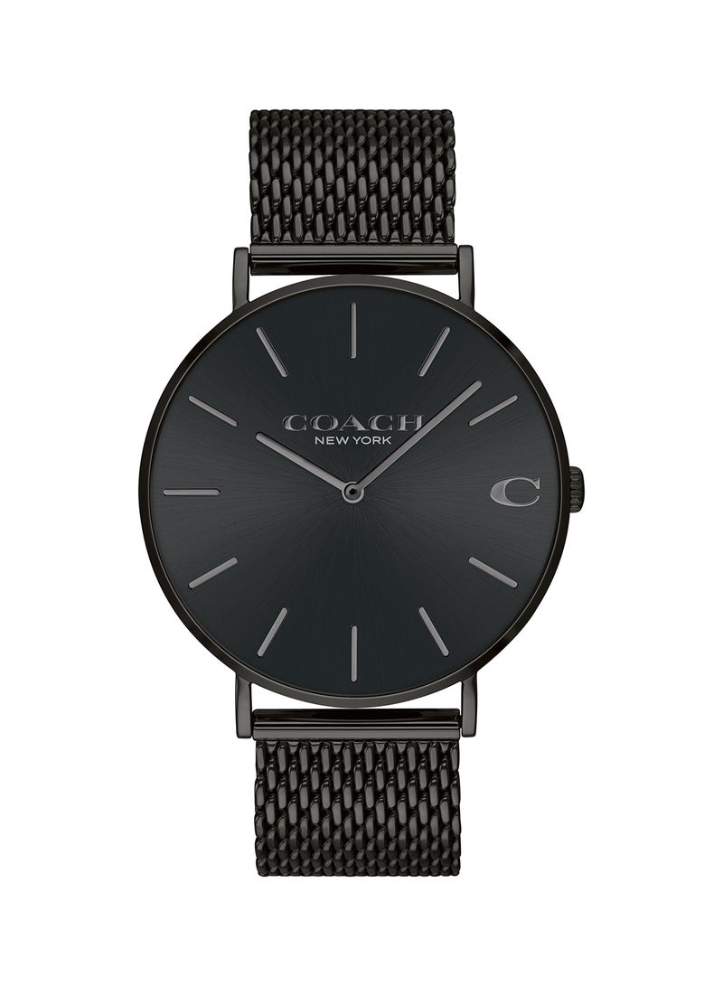 COACH Men's Charles Black Dial Watch - 14602148 - Image 1