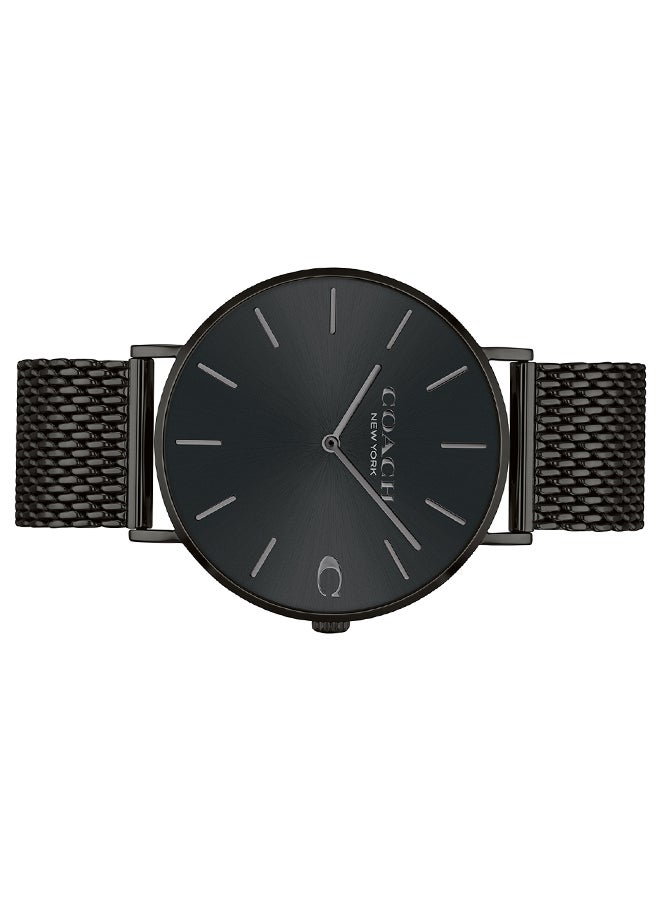 COACH Men's Charles Black Dial Watch - 14602148 - Image 5