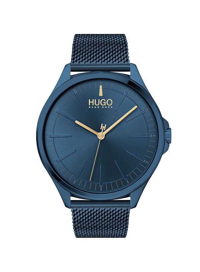 HUGO BOSS Men's #Smach Blue Dial Watch- 1530136 - Image 1
