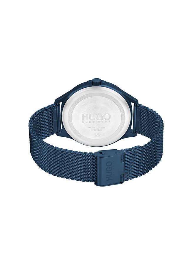 HUGO BOSS Men's #Smach Blue Dial Watch- 1530136 - Image 2