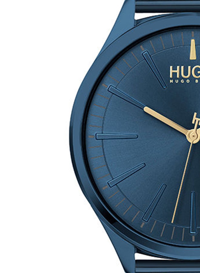 HUGO BOSS Men's #Smach Blue Dial Watch- 1530136 - Image 5