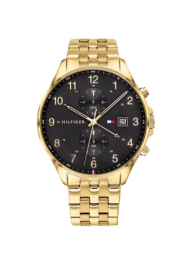 TOMMY HILFIGER - Men's West Black Dial Watch - 1791708 - Image 1