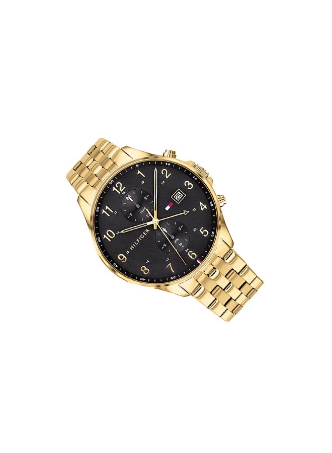 TOMMY HILFIGER - Men's West Black Dial Watch - 1791708 - Image 1