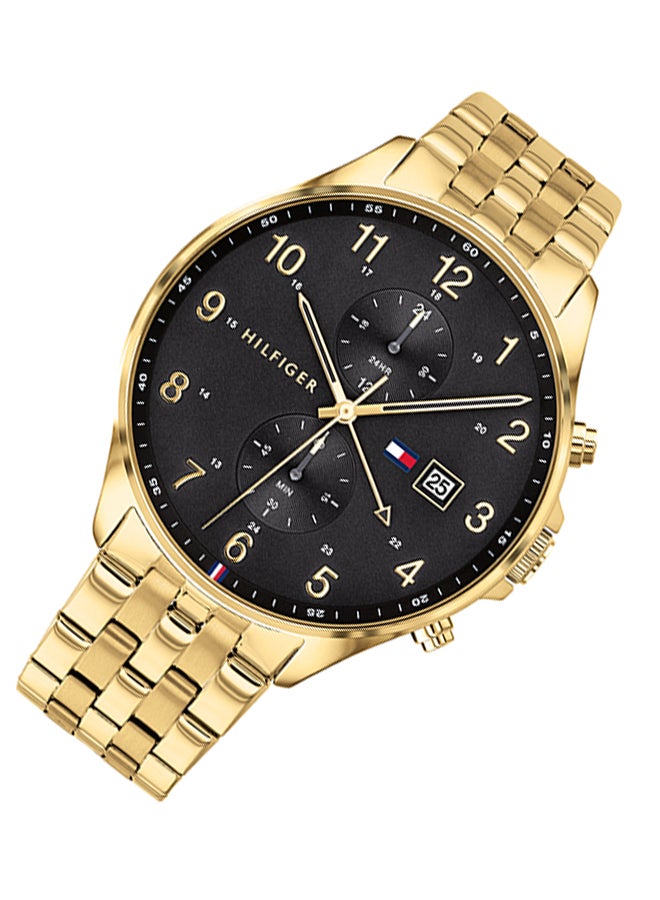 TOMMY HILFIGER - Men's West Black Dial Watch - 1791708 - Image 1