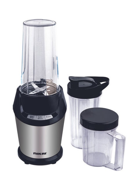 Blender With 3 Jars 700 ml 1000 W NB909A Black/Clear/Silver
