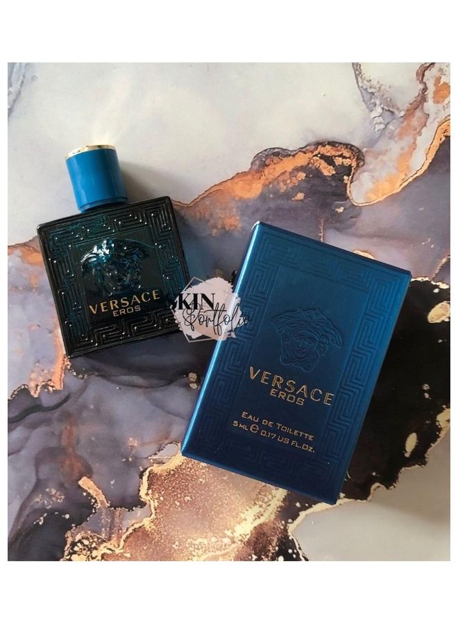 VERSACE - Eros Miniture For Men Eau De Toilette 5ml - Image 1