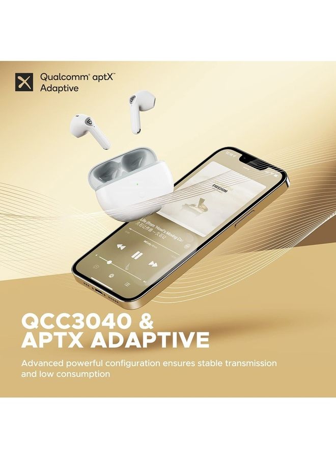 SoundPEATS Air3 Deluxe Wireless Earbuds Bluetooth  Earphones With 4 Microphones And For Clear Calls White  - Image 2