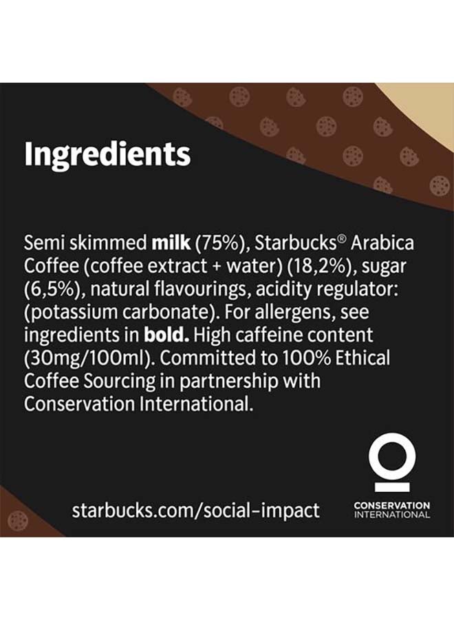 Starbucks Frappuccino Cookies And Cream Coffee Drink 250ml  - Image 2
