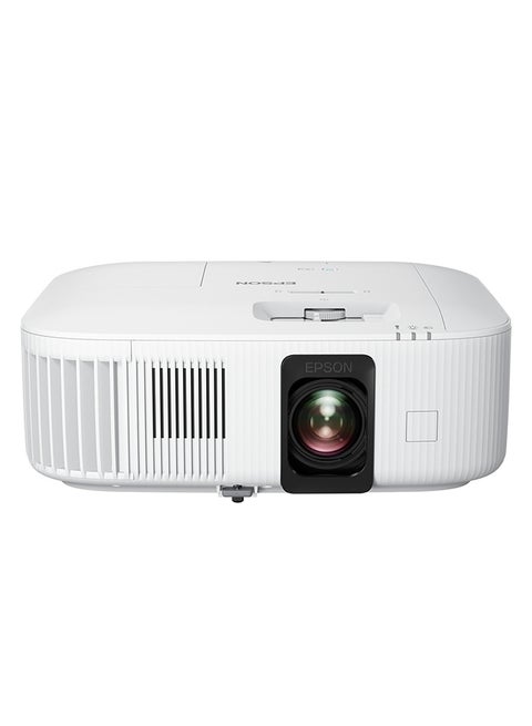 4K PRO-UHD Projector, 2,800 Lumen Brightness, Lag Time Of Less Than 20ms, 3LCD Technology EH-TW6250 White
