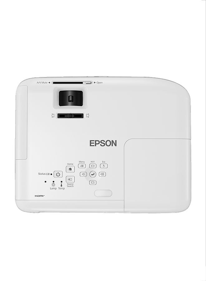 EPSON - EH-TW740 3LCD, Full HD 1080p, 3300 Lumens, 386 Inch Display, Up to 18 years Lamp Life, Home Cinema Projector - White EH-TW740 White - Image 1