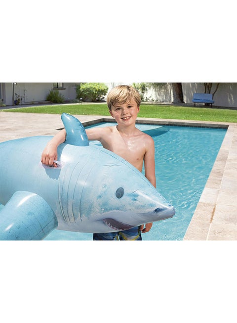 Inflatable Shark Pool Float 183x102cm