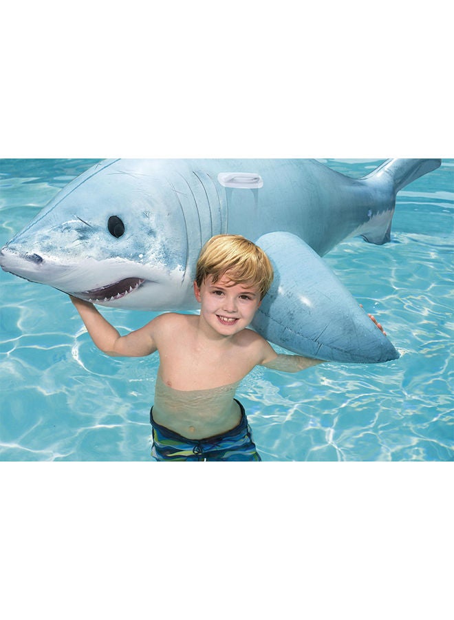 Inflatable Shark Pool Float 183x102cm